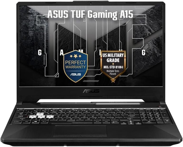 ASUS TUF Gaming A15 I Gaming Laptop [UAE EDITION] I 15.6"FHD (1920x1080) 144Hz, AMD Ryzen™ 7 8845HS, NVIDIA RTX3050 4GB,16GB RAM, 512GB SSD, Win11