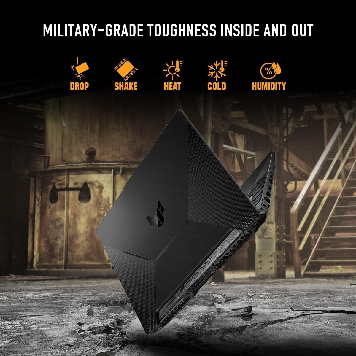 ASUS TUF Gaming A15 I Gaming Laptop [UAE EDITION] I 15.6"FHD (1920x1080) 144Hz, AMD Ryzen™ 7 8845HS, NVIDIA RTX3050 4GB,16GB RAM, 512GB SSD, Win11