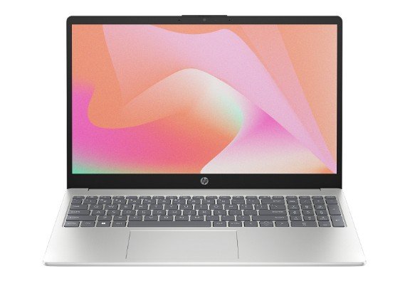 15-FD2104TU Laptop With 15.6-Inch Full HD Display, Core Ultra 5-225U Processor/12-Core/8GB RAM/512GB SSD/Intel Iris Xe Graphics/DOS English SILVER/ 1 Year Seller Warranty