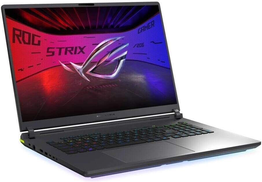 Asus ROG Strix G18 Gaming Laptop, Intel Core Ultra 9-275HX, 32GB RAM, 2TB SSD, 18-Inch WQXGA IPS, 16GB NVIDIA GeForce RTX 5080 Graphic Card, Windows 11 Home, Eclipse Grey, G815LW